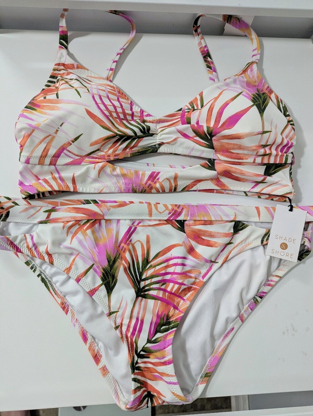 Shade & Shore Floral Bikini Set – Women's Large – NWT